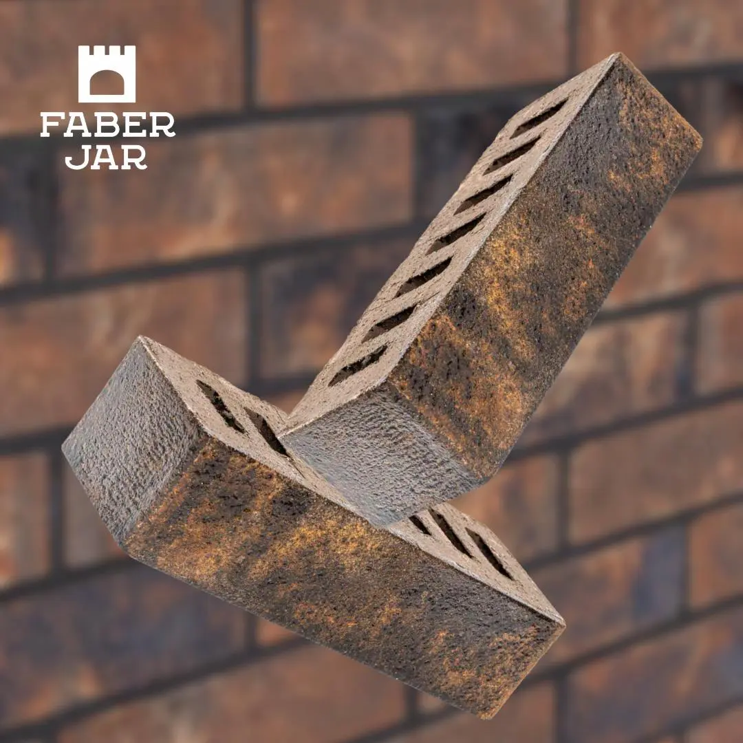 Кирпич клинкерный Faber Jar Петроградский 250х120х65 1 НФ — изображение 2